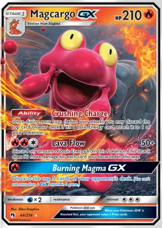 Magcargo-GX #44/64 — World Championships 2019