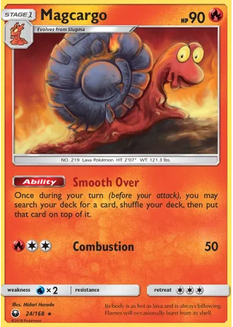Magcargo (League Challenge 2nd Place) #24/168 — Celestial Storm