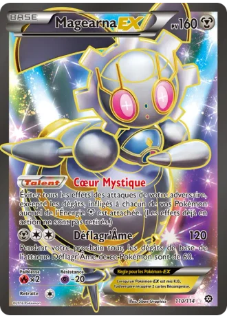 Magearna EX #110 — Offensive Vapeur