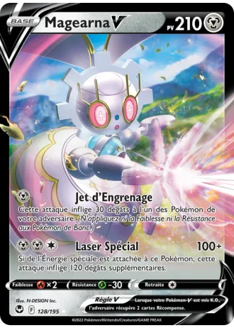 Magearna V #128/195 — Tempête Argentée