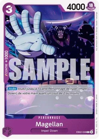 Magellan (EB02-038) — Anime 25th Collection (EB02)