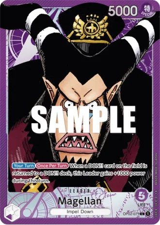 Magellan (OP02-071) (Alternative Art) — Paramount War (OP02)