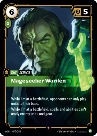 Mageseeker Warden #070/298 — Origins