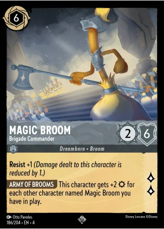 Magic Broom - Brigade Commander #186/204 — Ursula's Return