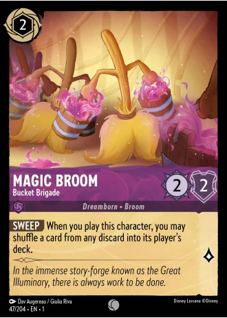 Magic Broom - Bucket Brigade #47/204 — The First Chapter