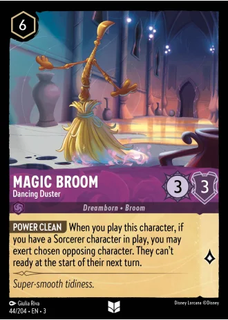 Magic Broom - Dancing Duster #44/204 — Into the Inklands