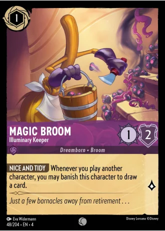 Magic Broom - Illuminary Keeper #48/204 — Ursula's Return