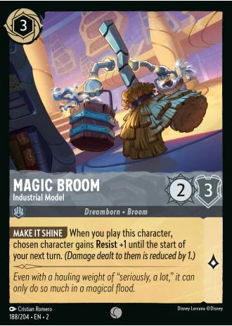 Magic Broom - Industrial Model #188/204 — Rise of the Floodborn