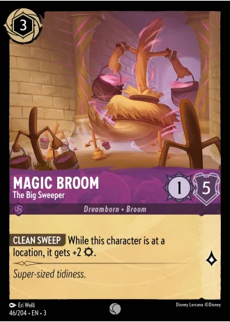 Magic Broom - The Big Sweeper #46/204 — Into the Inklands