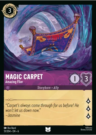 Magic Carpet - Amazing Flier #51/204 — Azurite Sea