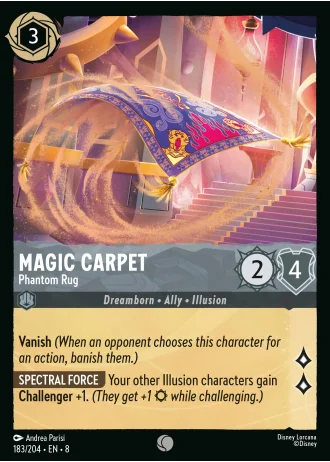 Magic Carpet - Phantom Rug #183/204 — Reign of Jafar