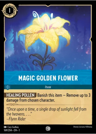 Magic Golden Flower #169/204 — The First Chapter