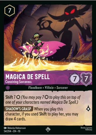 Magica De Spell - Conniving Sorceress #54/204 — Whispers in the Well