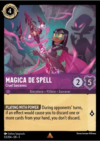 Magica De Spell - Cruel Sorceress #53/204 — Shimmering Skies