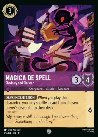 Magica De Spell - Shadowy and Sinister #41/204 — Whispers in the Well