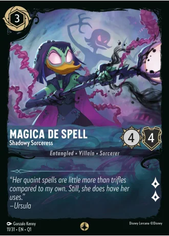 Magica De Spell - Shadowy Sorceress #11/31 — Illumineer's Quest: Deep Trouble