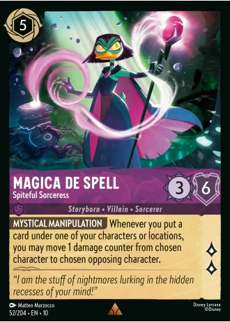 Magica De Spell - Spiteful Sorceress #52/204 — Whispers in the Well