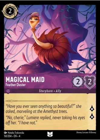 Magical Maid - Feather Duster #50/204 — Ursula's Return