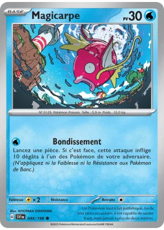 Magicarpe #044/198 — Écarlate et Violet