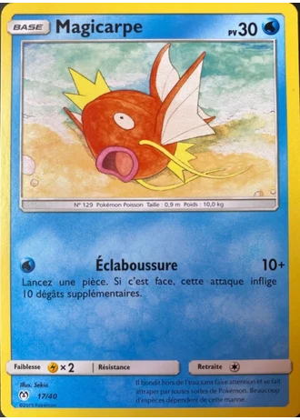 Magicarpe #17/40 — Collection McDonald's 2019