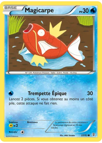 Magicarpe #22/83 — Générations