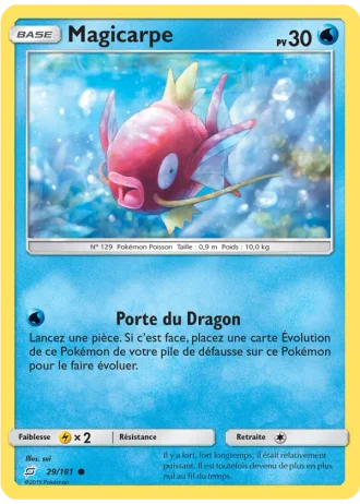 Magicarpe #29/181 — Duo de Choc