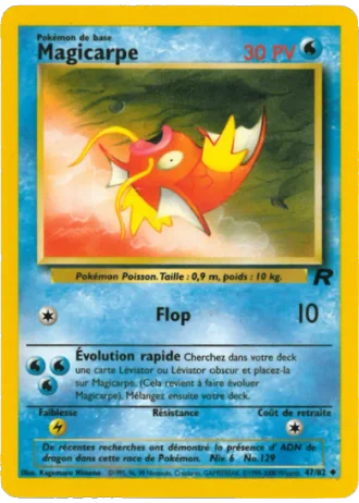 Magicarpe #47/82 — Team Rocket