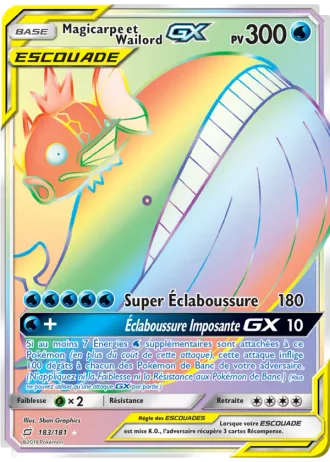 Magicarpe et Wailord GX #183/181 — Duo de Choc