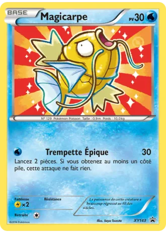 Magicarpe XY143 — XY Promos
