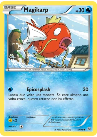 Magikarp #19/98 — Antiche Origini