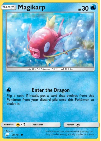 Magikarp #29/181 — Team Up