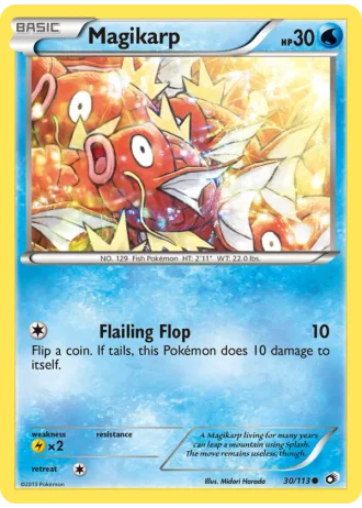 Magikarp #30 — Legendary Treasures
