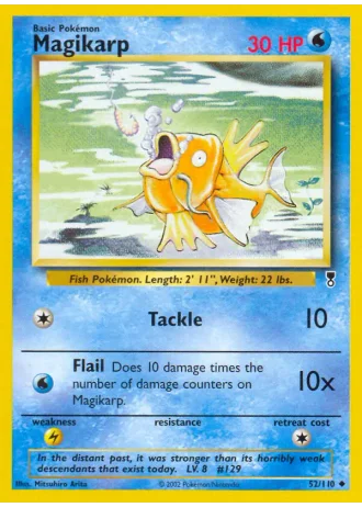 Magikarp #52/110 — Legendary Collection