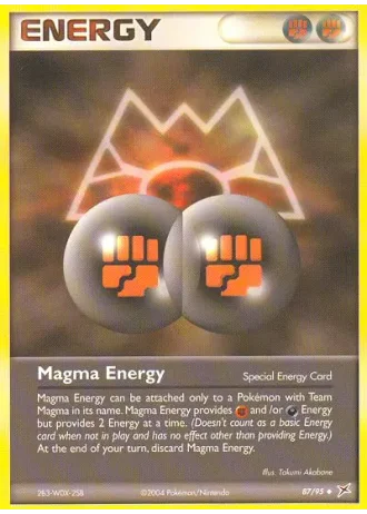 Magma Energy #87/95 — Team Magma vs Team Aqua