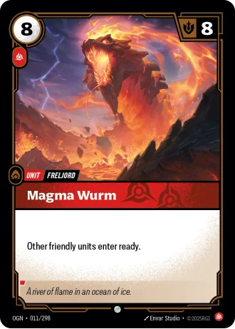 Magma Wurm #011/298 — Origins