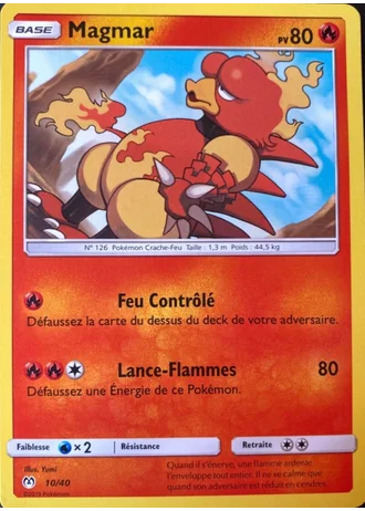 Magmar #10/40 — Collection McDonald's 2019
