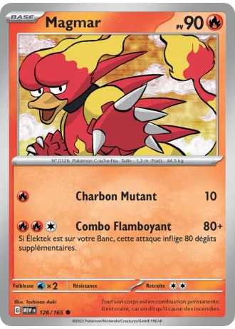 Magmar #126/165 — 151