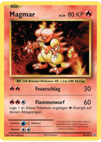 Magmar #20/108 — Evolution