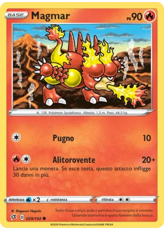 Magmar #29/192 — Fragore Ribelle