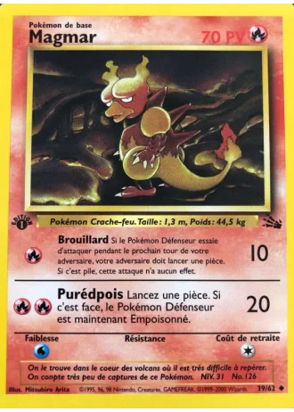Magmar #39/62 — Fossile