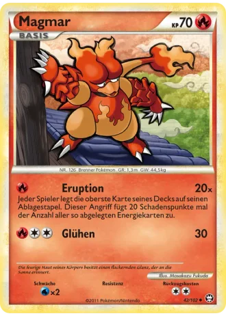 Magmar #42/102 — Triumph