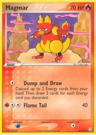 Magmar #44/109 — Team Rocket Returns