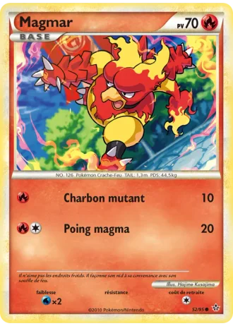 Magmar #52/95 — Déchaînement