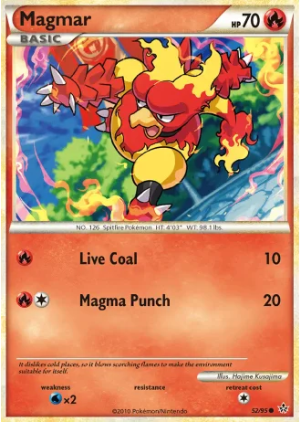 Magmar #52/95 — Forze Scatenate