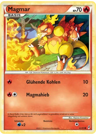 Magmar #62/95 — Ruf der Legenden