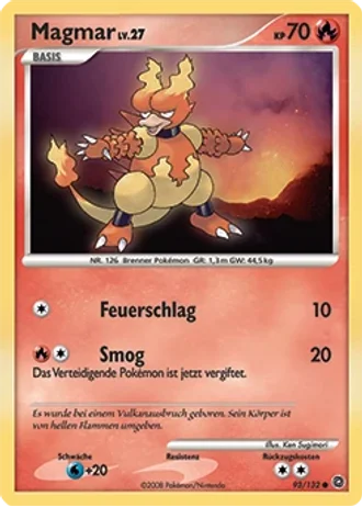 Magmar #93/132 — Rätselhafte Wunder