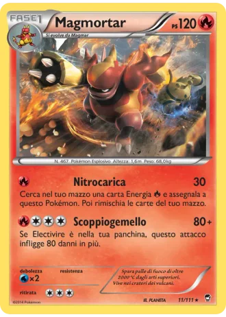 Magmortar #11/111 — Colpi Furiosi