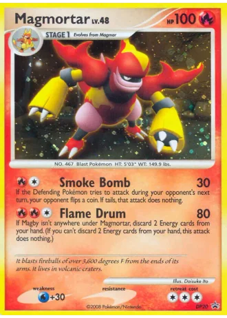 Magmortar DP20 — Diamond & Pearl Promos