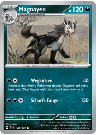Magnayen #106/162 — Gewalten der Zeit