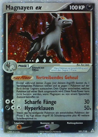 Magnayen ex #101/110 — EX Holon Phantoms